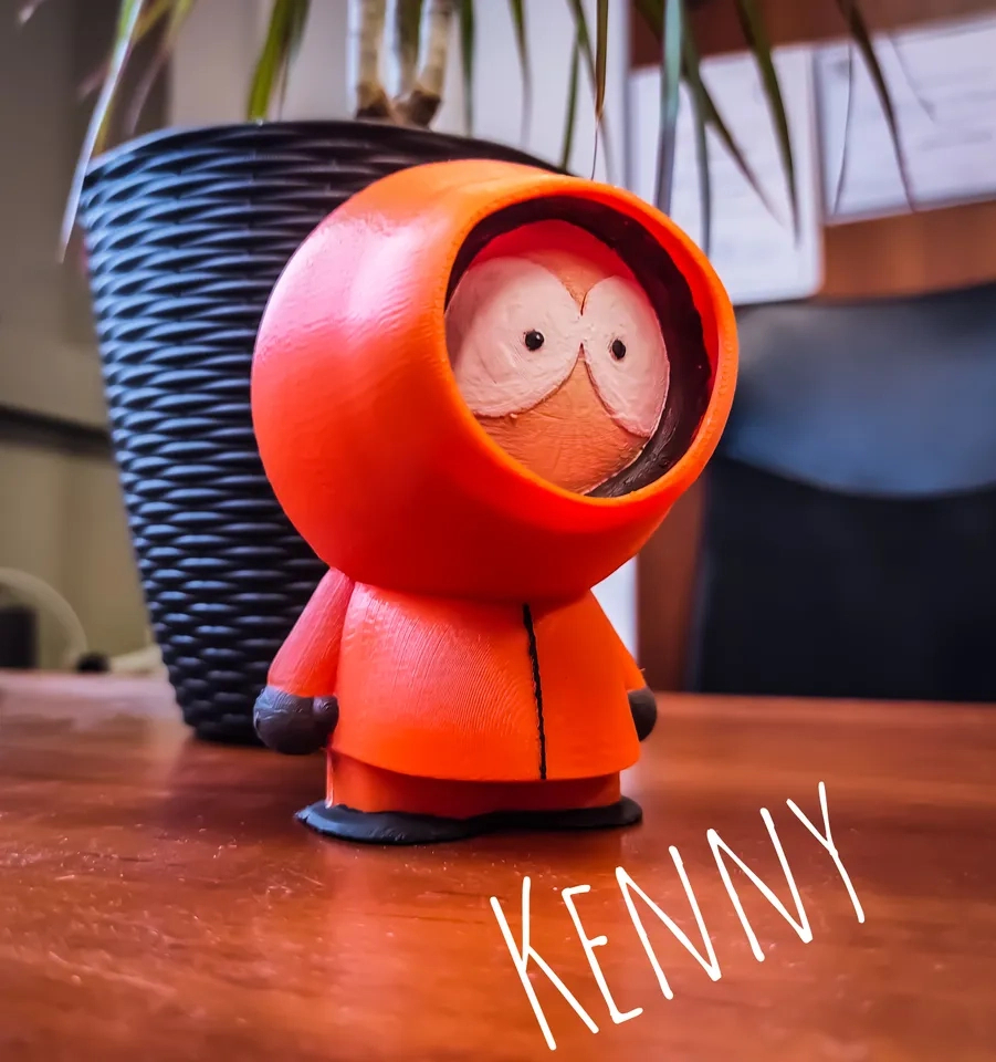 Kenny From South Parkgabor Gyarmati | Download Free Stl Model in Kenny South Park Printable