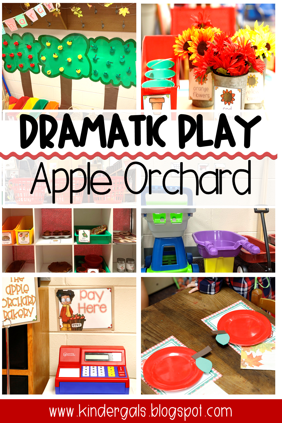 Kindergals: Apple Orchard Dramatic Play for Apple Orchard Dramatic Play Free Printables