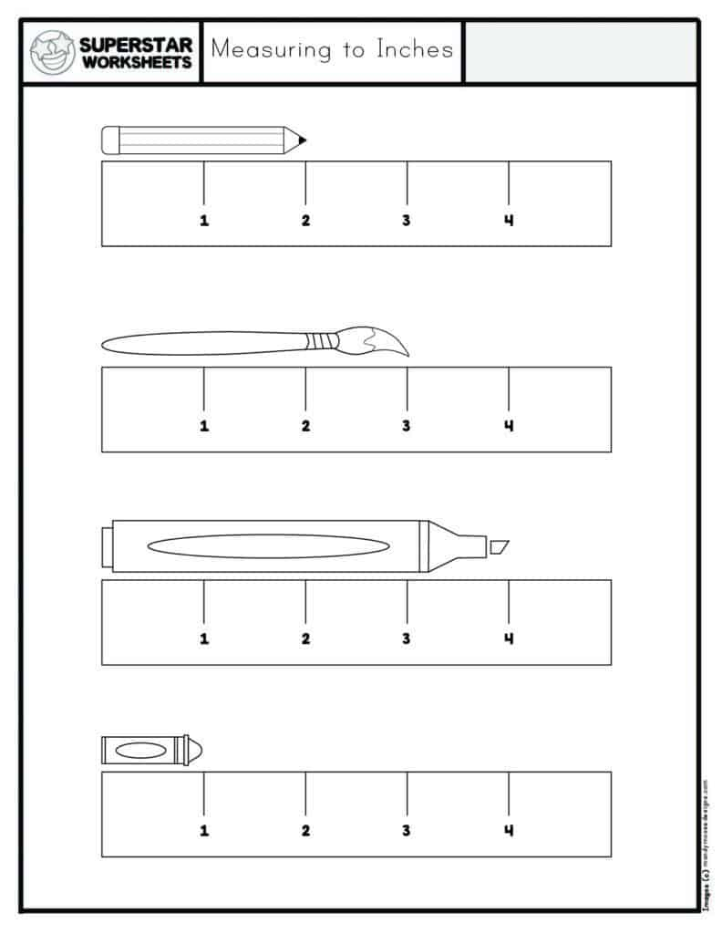 Kindergarten Measurement Worksheets - Superstar Worksheets throughout Free Printable Deped Kindergarten Worksheets