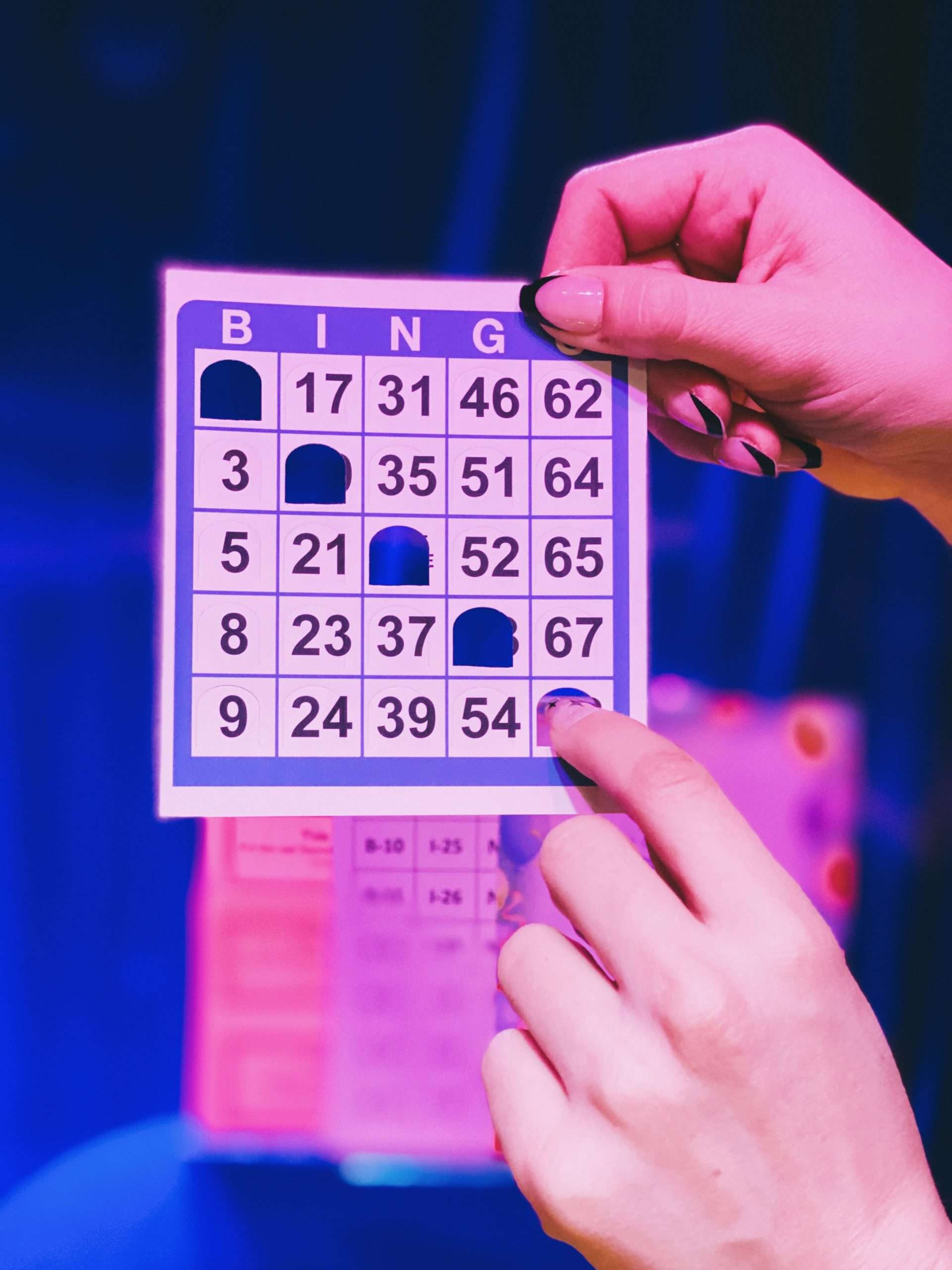 Large Print Bingo Cards For Seniors Pushout Bingo Cards (500 Ct with Bingo Push Out Cards