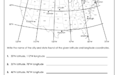 Latitude And Longitude Worksheet With Answers Download Printable for Free Printable Longitude and Latitude Worksheets