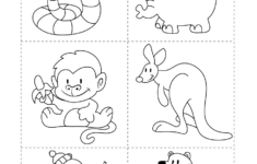 Let'S Go To The Zoo Worksheet – Color, Cut, & Paste – Super Simple pertaining to Free Zoo Printables For Preschool
