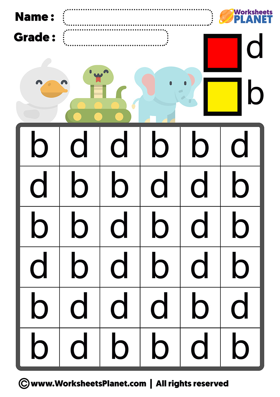 Letter Reversal Worksheets | Dyslexia Worksheets throughout Free Printable B and D Letter Reversal Worksheets