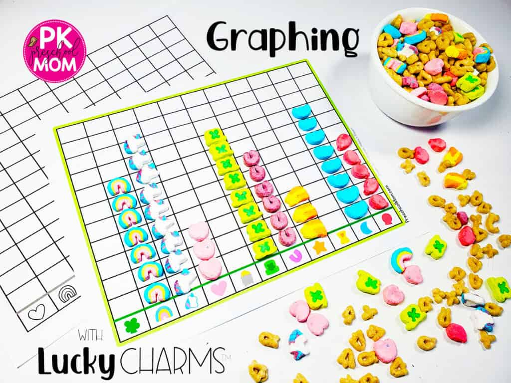 Lucky Charms Math Printables - Preschool Mom with regard to Lucky Charms Graphing Printable Free