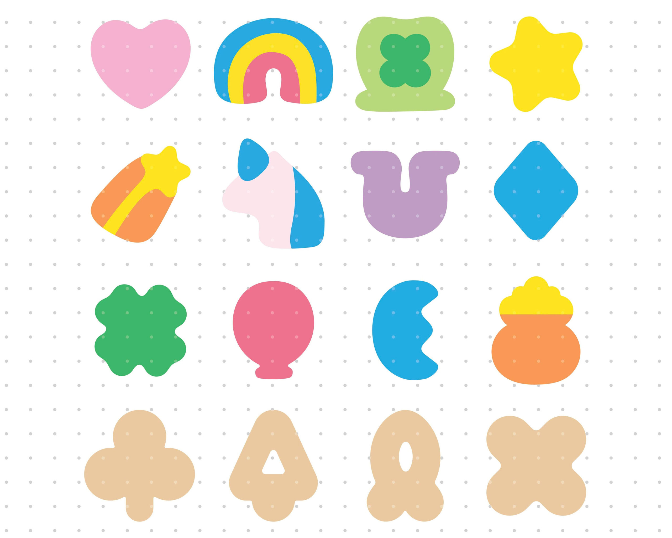 Lucky Charms | Png Svg Pdf | Digital Download | Clipart Design within Lucky Charms Marshmallows Printable
