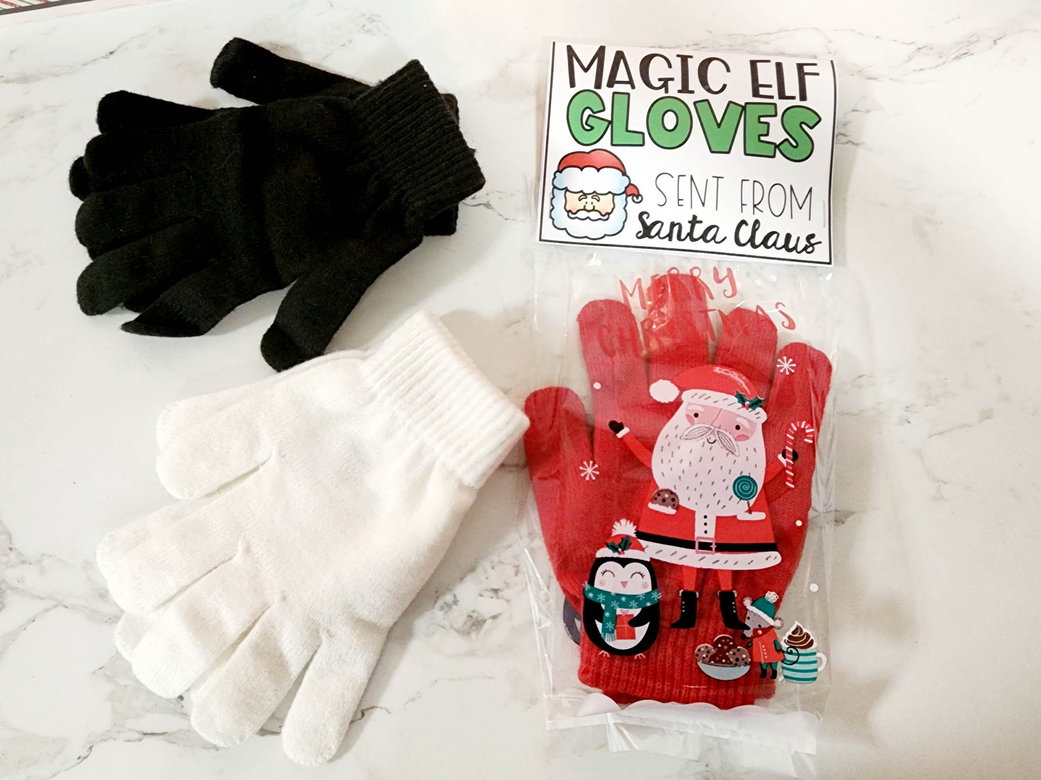Magic Elf Gloves Printable Poster And Labels Freebie – Elf Day 10 pertaining to Magic Elf Glove Printable