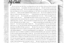 Media Center – Fathers Love Letter with regard to Love Letter From God Printable
