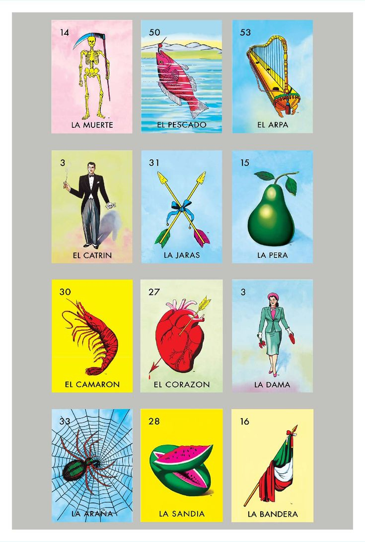 Mexican Bingo Cards Free - 11 Free Pdf Printables | Printablee pertaining to Mexican Bingo Cards Printable