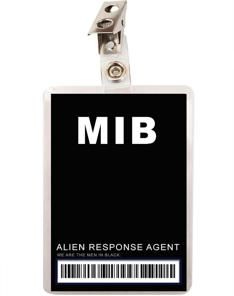 Mib Men In Black Id Badge Image Download Pdf with regard to Free Printable Mib Badge Template