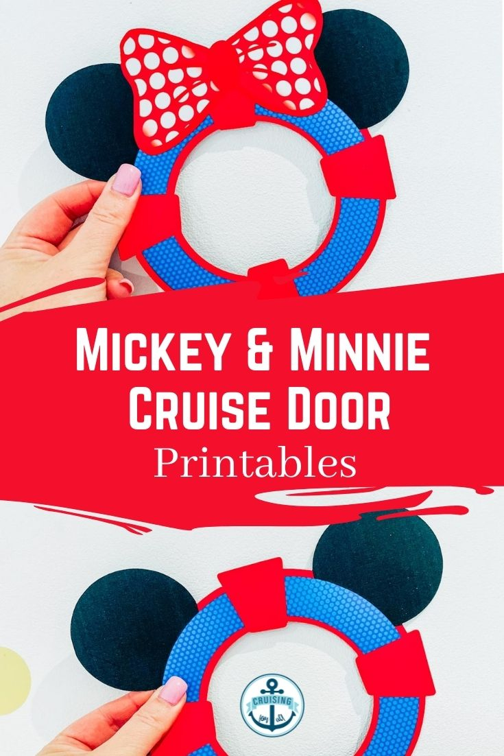 Mickey And Minnie Cruise Door Free Printables - Cruising With Kids pertaining to Template Free Disney Cruise Door Printables