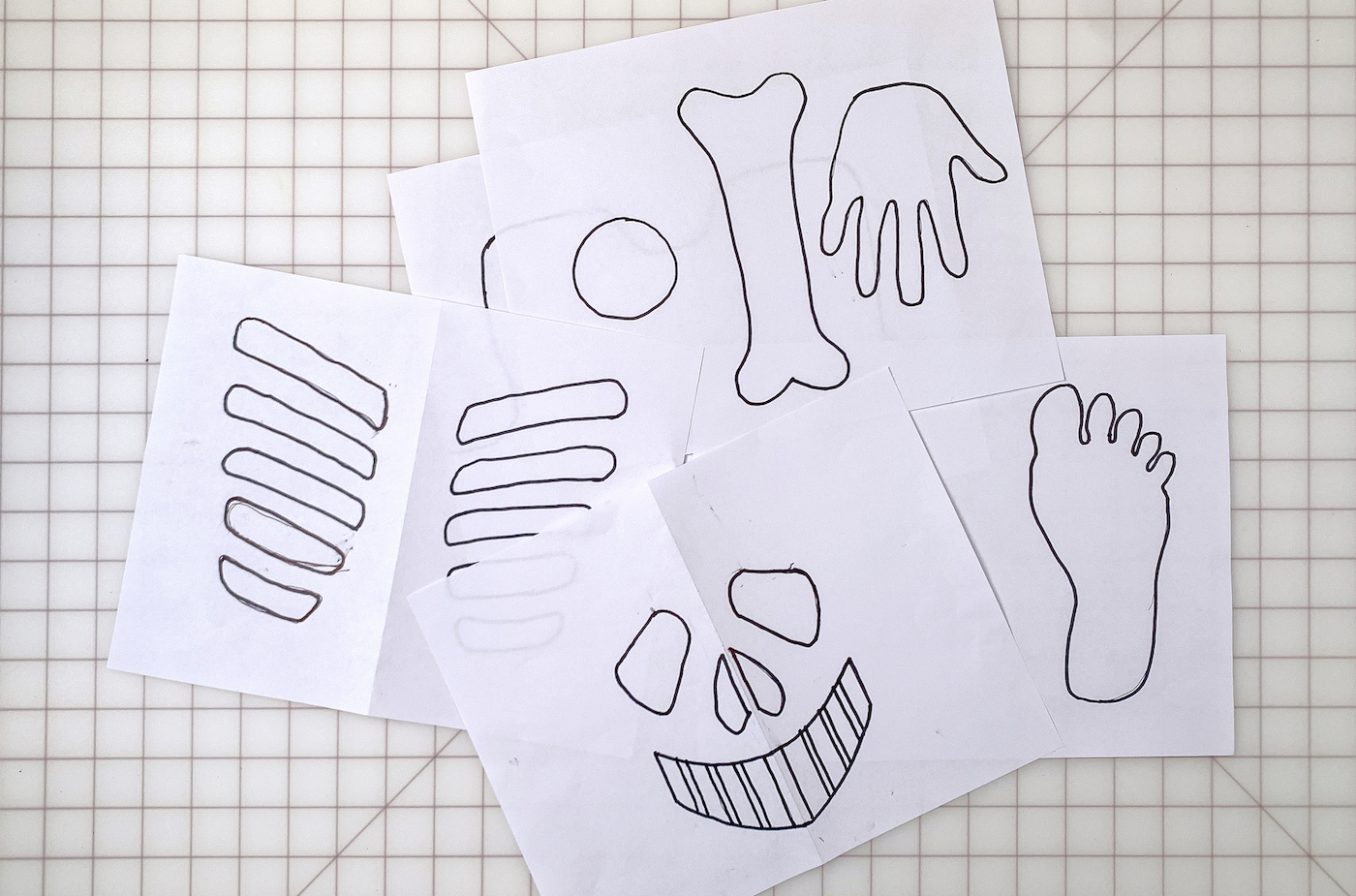 Milk Jug Skeleton For Halloween Decor - Diy Candy intended for Printable Milk Jug Skeleton Template