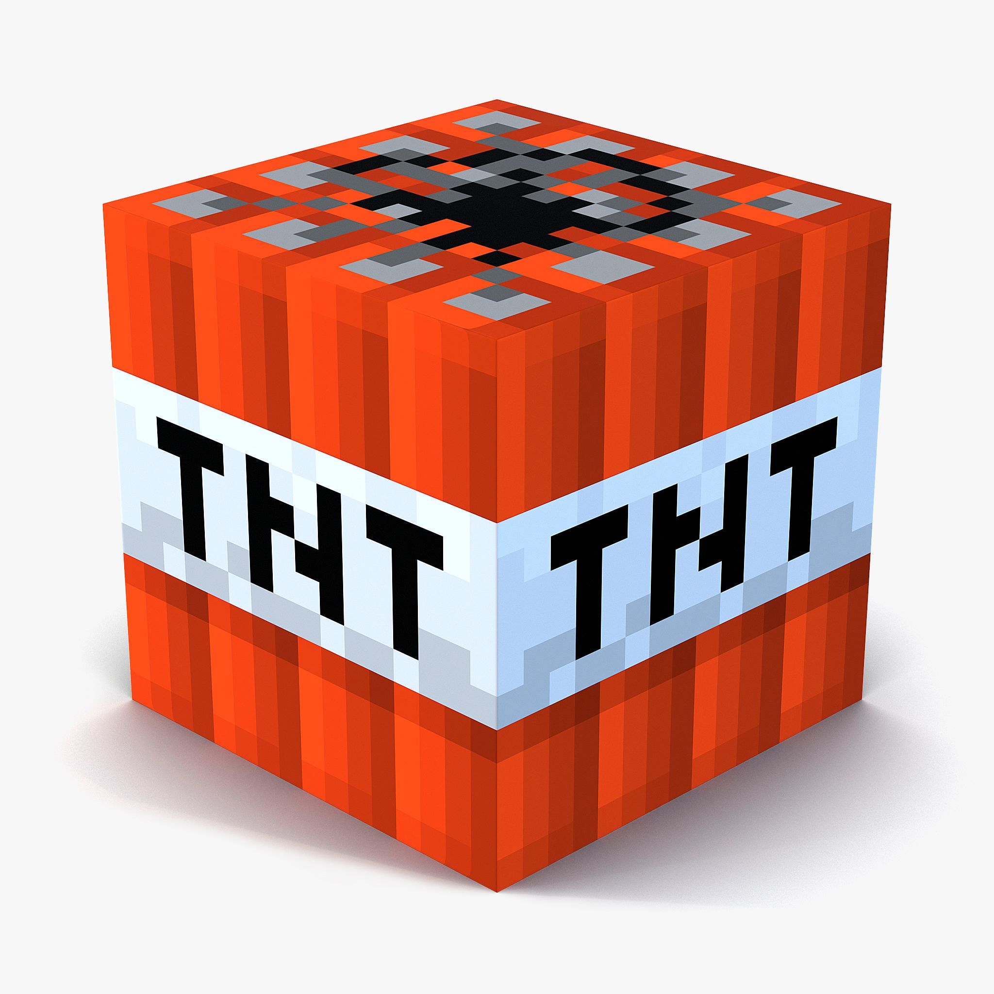 Minecraft Tnt 3D Model 3D Model $4 - .3Ds .Fbx .Obj .Max - Free3D within Free Minecraft Tnt Printables