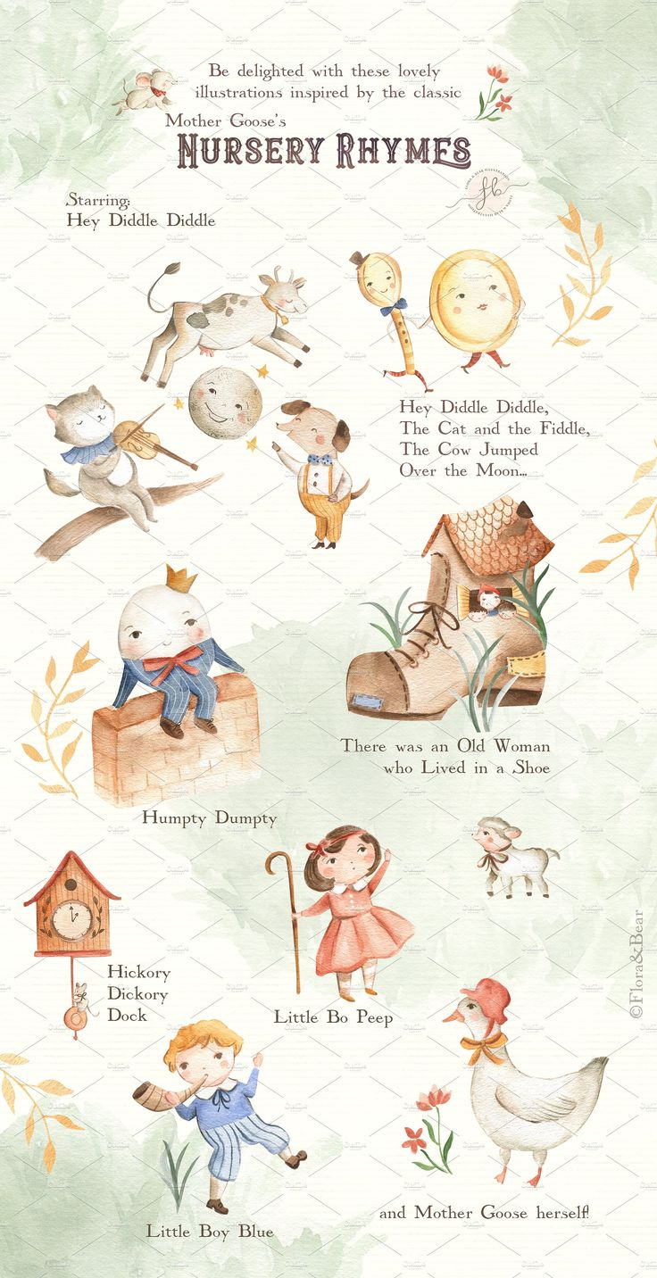 Mother Goose&amp;#039;S Nursery Rhymes intended for Printable Mother Goose Nursery Rhymes