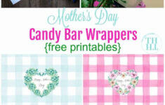 Mother'S Day Candy Bar Bouquet – The How-To Home intended for Free Printable Mother&#039;s Day Candy Bar Wrappers