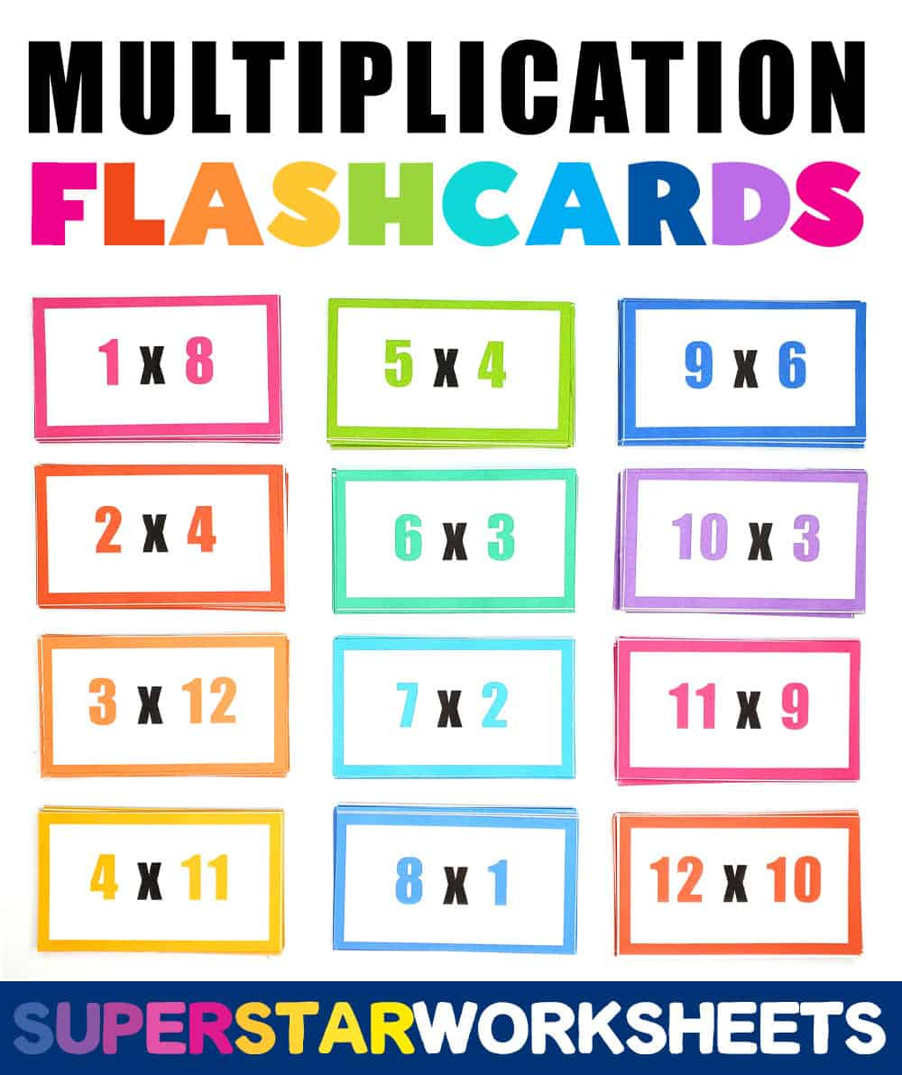 Multiplication Flashcards - Superstar Worksheets - Worksheets Library throughout Printable 130 Free Printable Multiplication Flash Cards