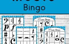 Music Bingo – Simple Living. Creative Learning for Free Printable Music Bingo Cards