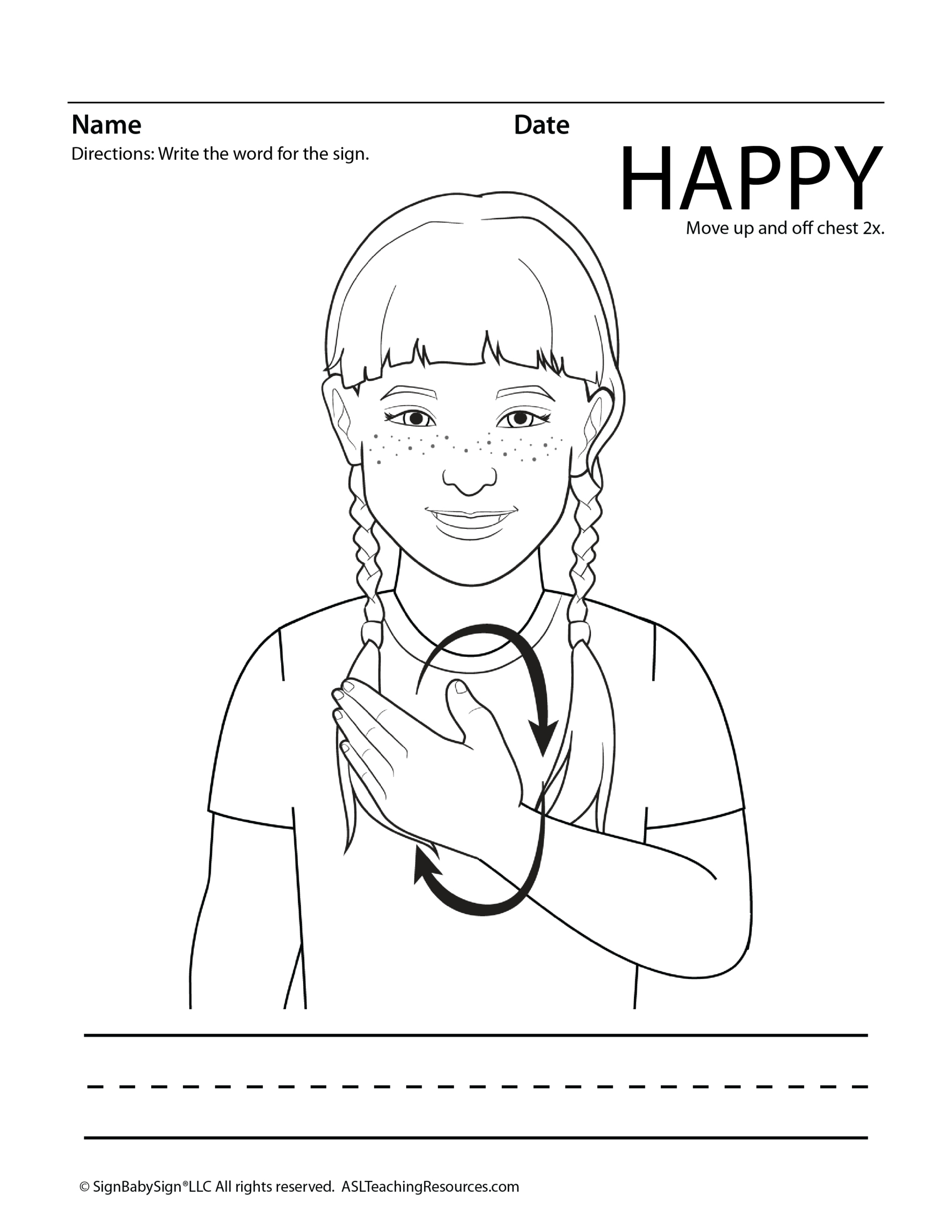 My First Emotions Coloring Sheets – Diane Alber - Worksheets Library in Diane Alber Free Printables
