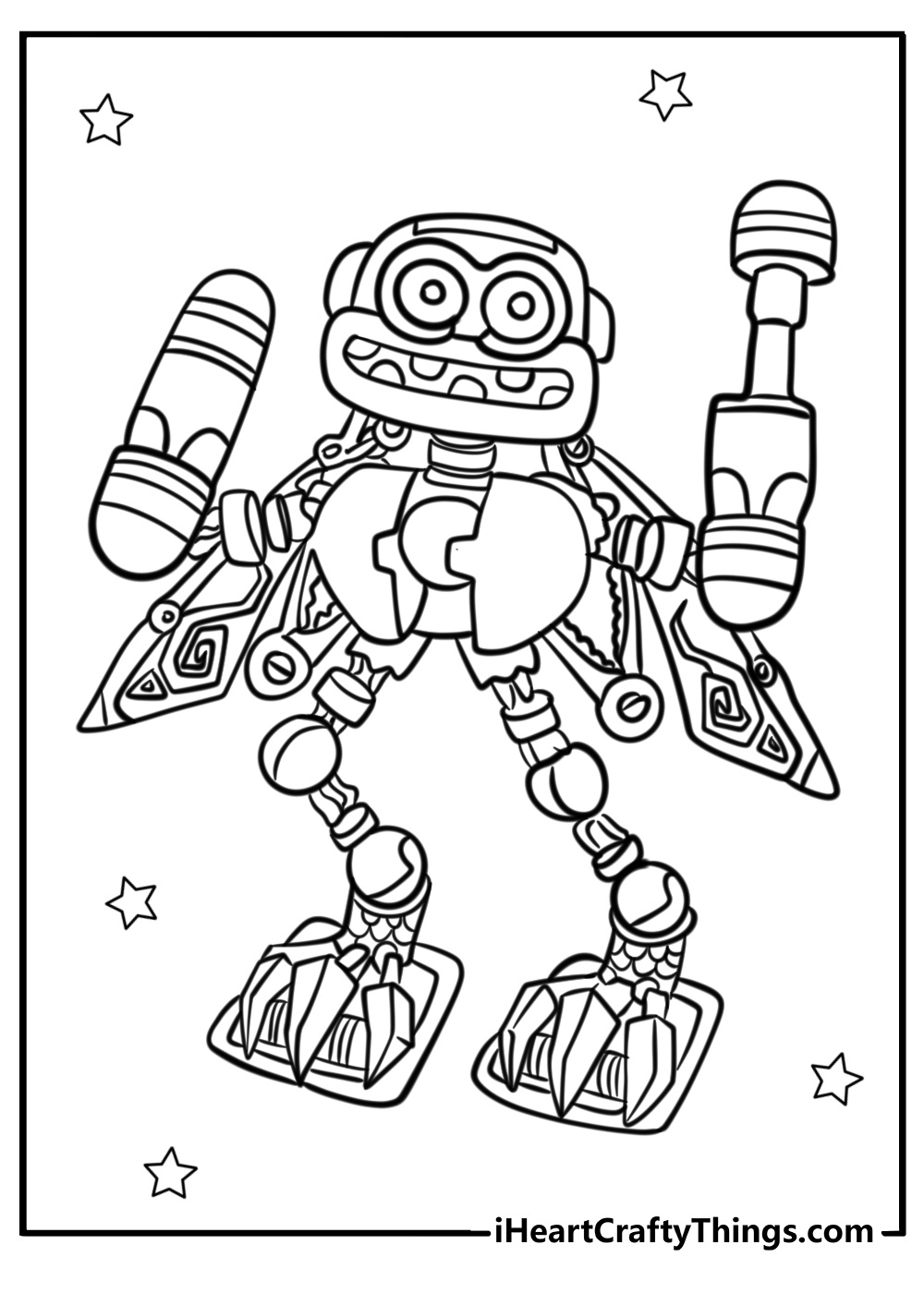 My Singing Monsters Coloring Pages: 21 Free Printable Sheets inside My Singing Monsters Printable