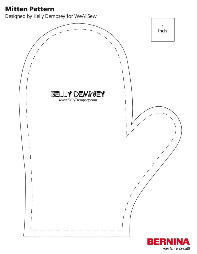 Nancy Zieman The Blog - Sew Mittens For Giving Tuesday And New for Printable Mitten Pattern Mitten Template
