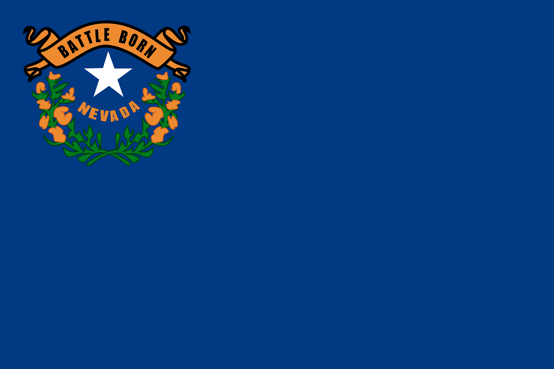 Nevada State Flag - Free Vector Clipart Images On Creazilla pertaining to Printable Nevada State Flag