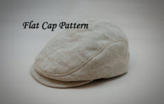 Newsboy Hat Pattern Free Sewing Sewing Pattern Sew Mens Hats with regard to Printable Flat Cap Pattern Free