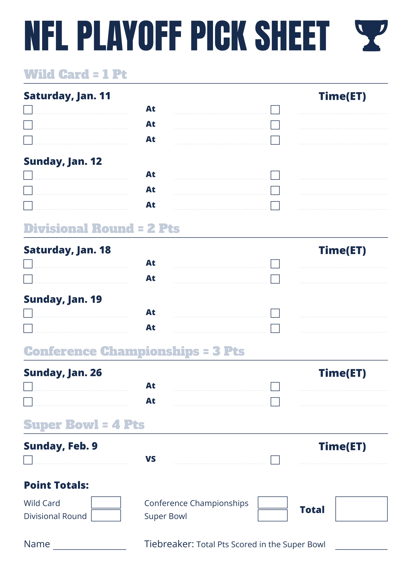 Nfl Playoff Pick Sheet Free Google Docs Template - Gdoc.io regarding Nfl Week 11 Printable Pick Sheet
