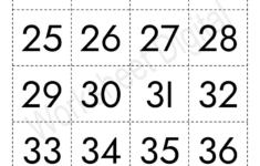 Number Cards 1 – 100 intended for Number Cards 1 40 Printable