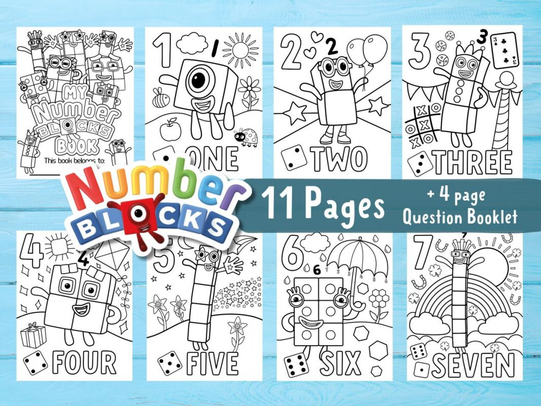 Numberblocks Craft With Printable - Free Download - Kindred + Willow with regard to Numberblocks Printables Free Download