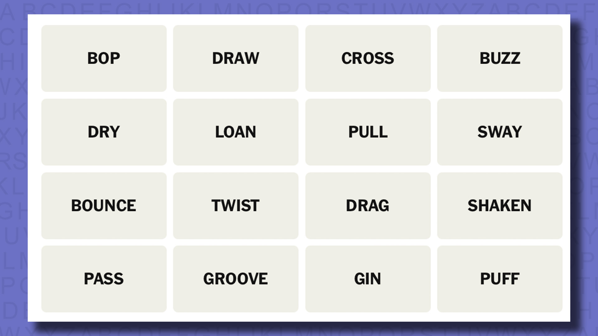 Nyt Connections Hints And Answers For Sunday, July 20… regarding On Patrol Live Bingo Card Generator