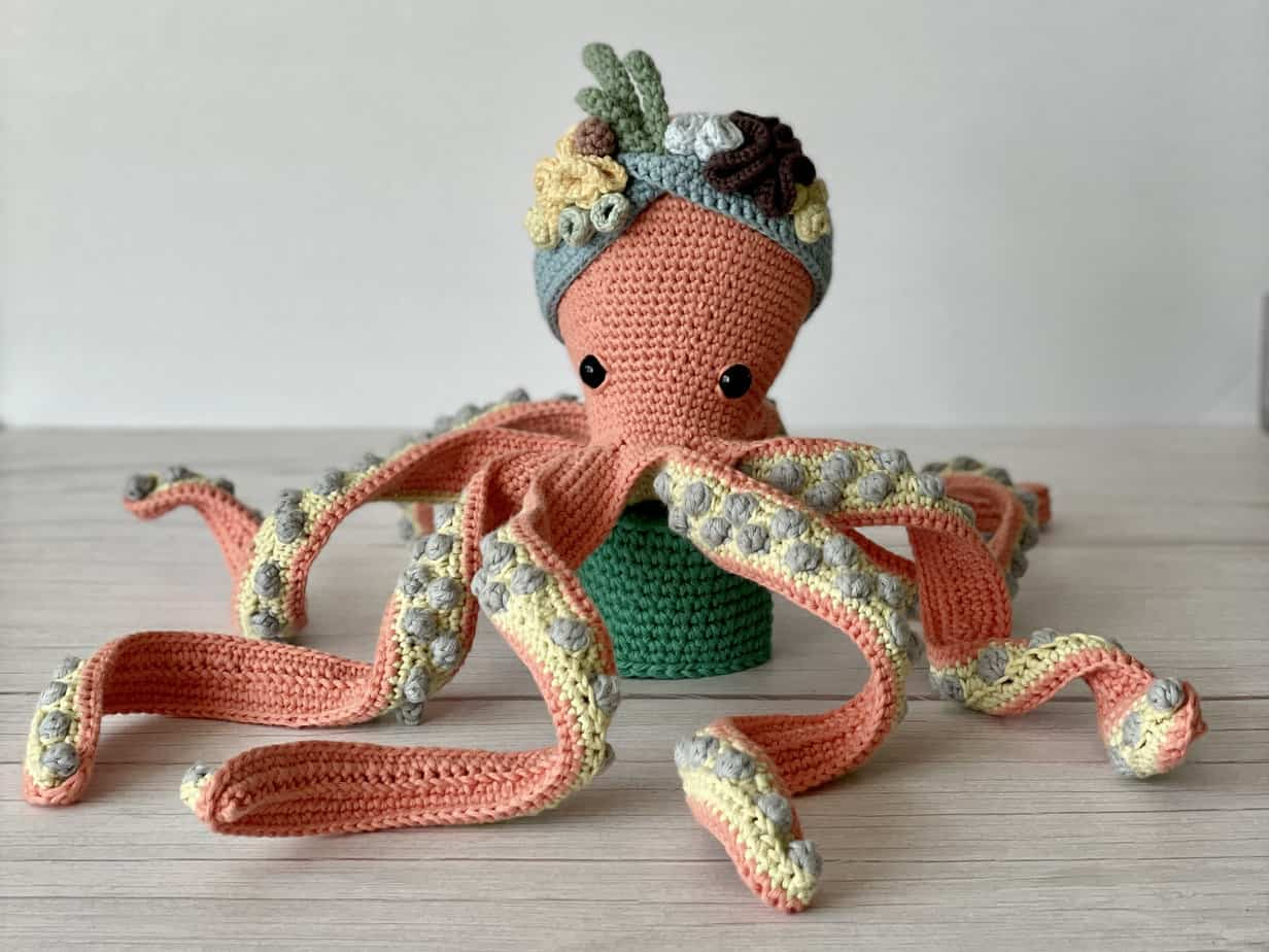 Octopus Crochet Pattern: Free Pattern + Video Tutorial regarding Free Printable Crochet Octopus Pattern
