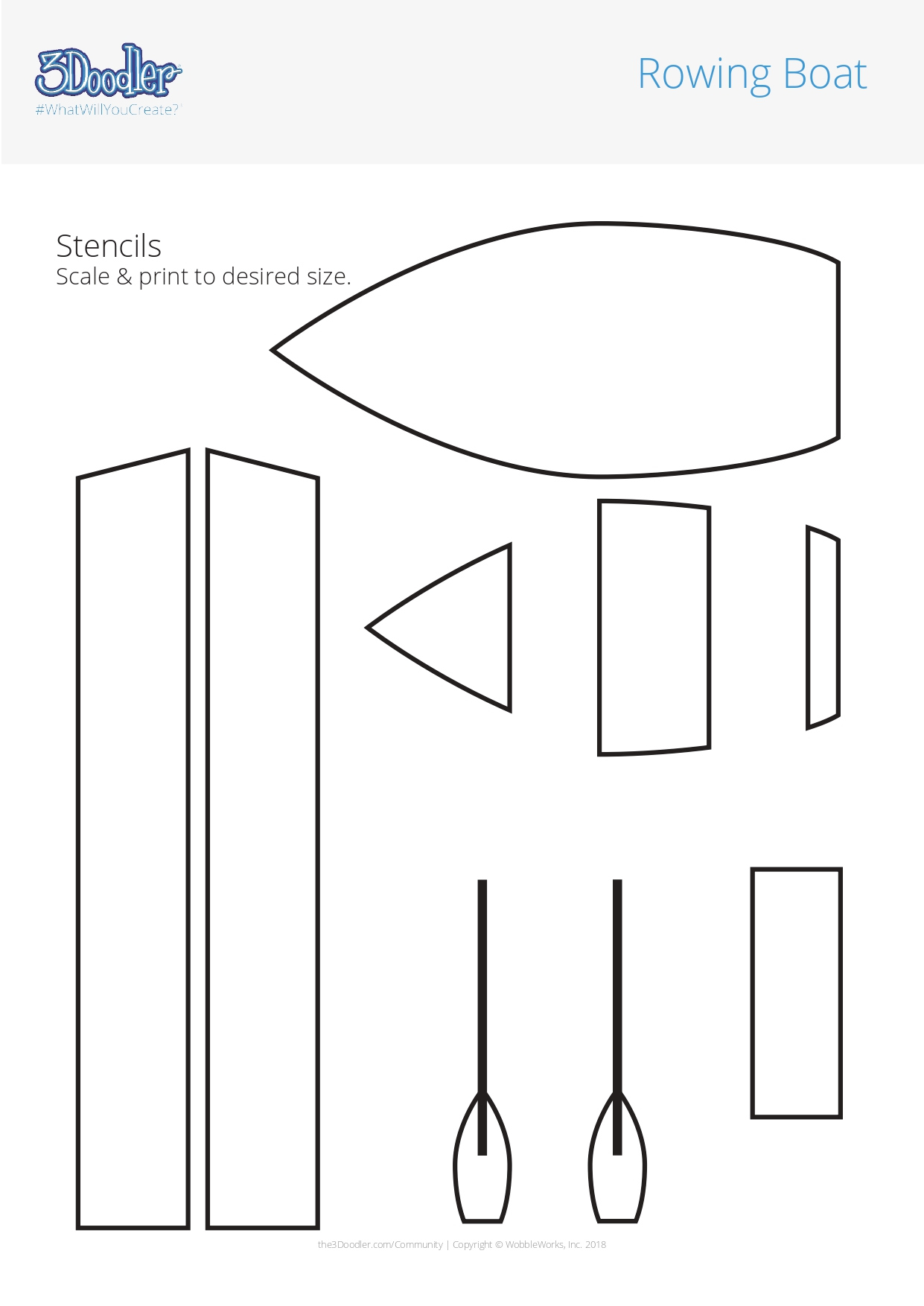 Paper Boat Template regarding Printable Cardboard Boat Template