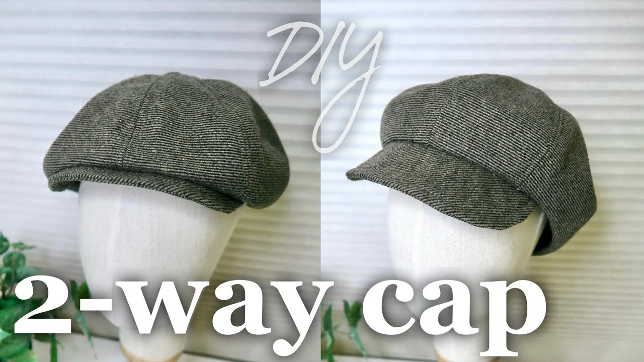 Peaky Blinders Hat /Newsboy Cap Sewing Tutorial W Free Pattern Download in Downloadable Free Printable Printable Newsboy Cap Pattern