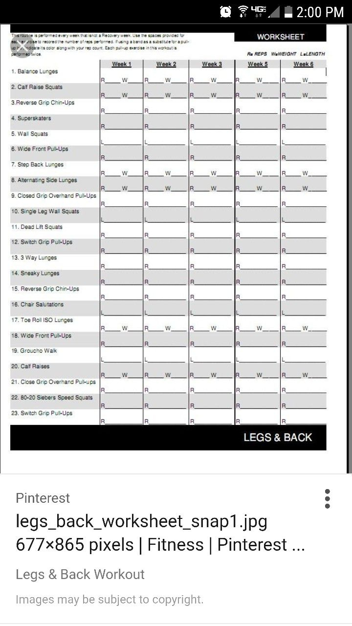 Pinbrandon Mosley On Fitness | P90X Workout Sheets, P90X throughout Free Printable P90x Workout Schedule