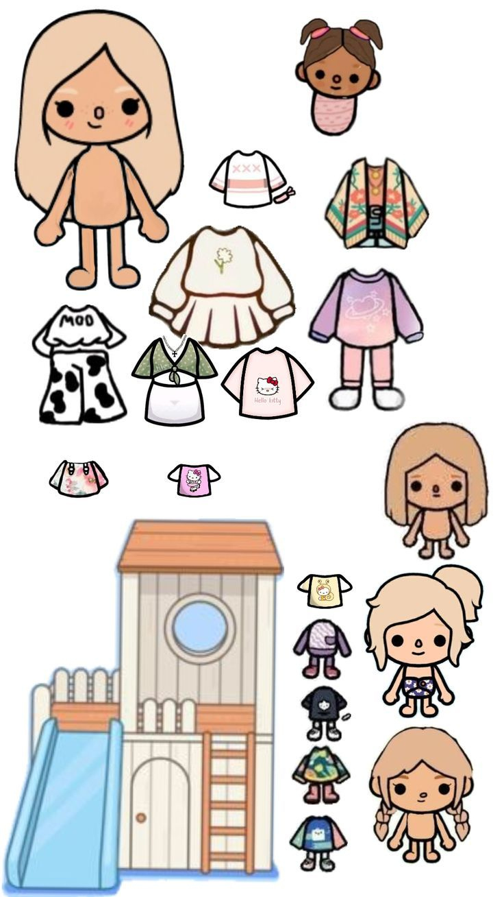 Pinchristin Hochgräfe On Toca Boca In 2025 | Paper Doll with regard to Toca Boca Paper Doll Printable Free