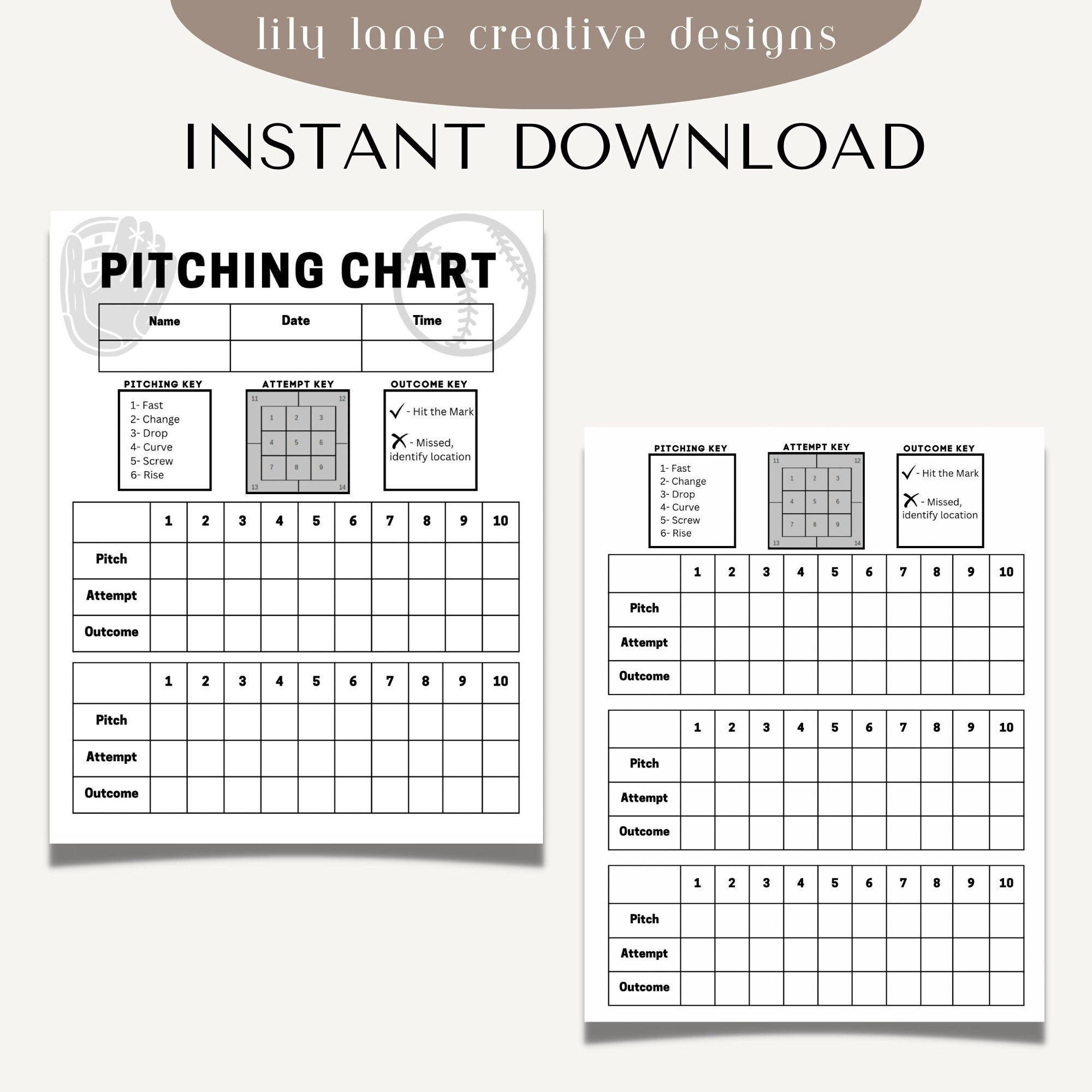 Pitch Perfect- Pitching Chart For Softball inside Free Softball Pitching Charts Printable