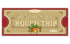 Polar Express Ticket Front 1Up 8.5X11 | Free Printable Polar… | Flickr intended for Printable Polar Express Ticket Free