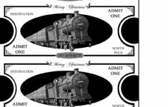Polar Express Ticket | Scribd for Polar Express Ticket Printable Black and White