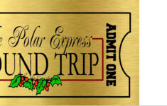 Polar Express Ticket – The Idea Door with regard to Free Polar Express Ticket Printables