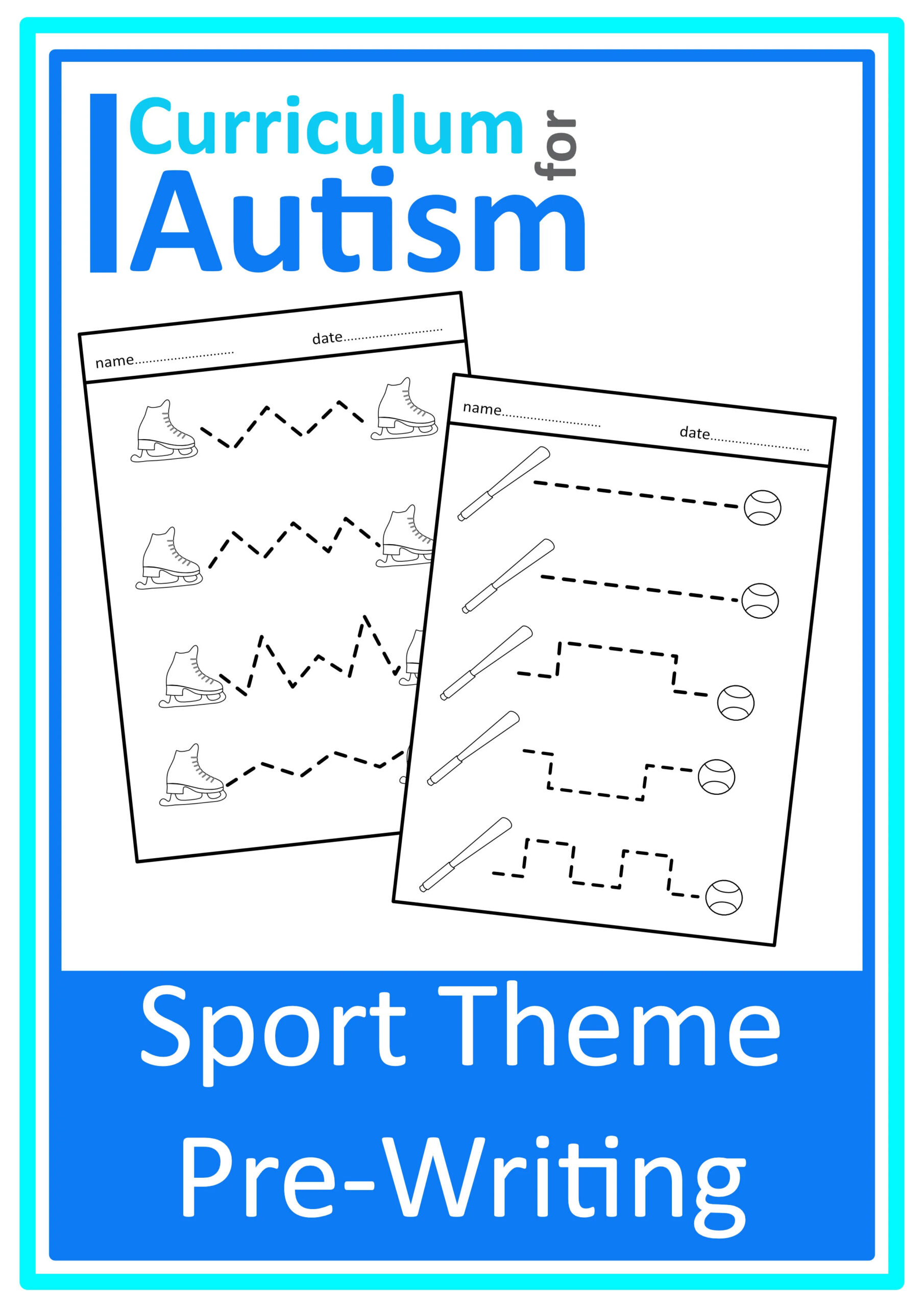 Pre-Writing Pencil Skills Write &amp;amp; Wipe Autism Special Education throughout Printable Autism Writing Worksheets