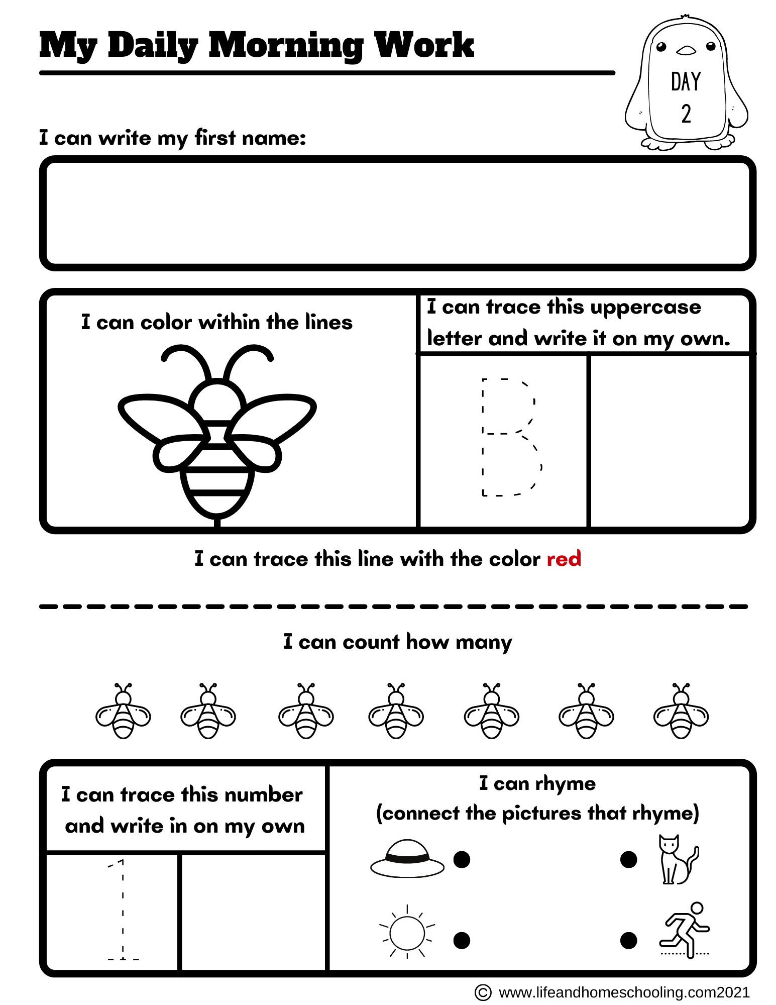 Preschool Morning Work | Madeteachers regarding Free Printable Morning Work For Preschoolers