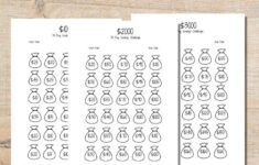 Printable 30-Day Savings Challenge! with regard to 30 Day Money Saving Challenge Printable