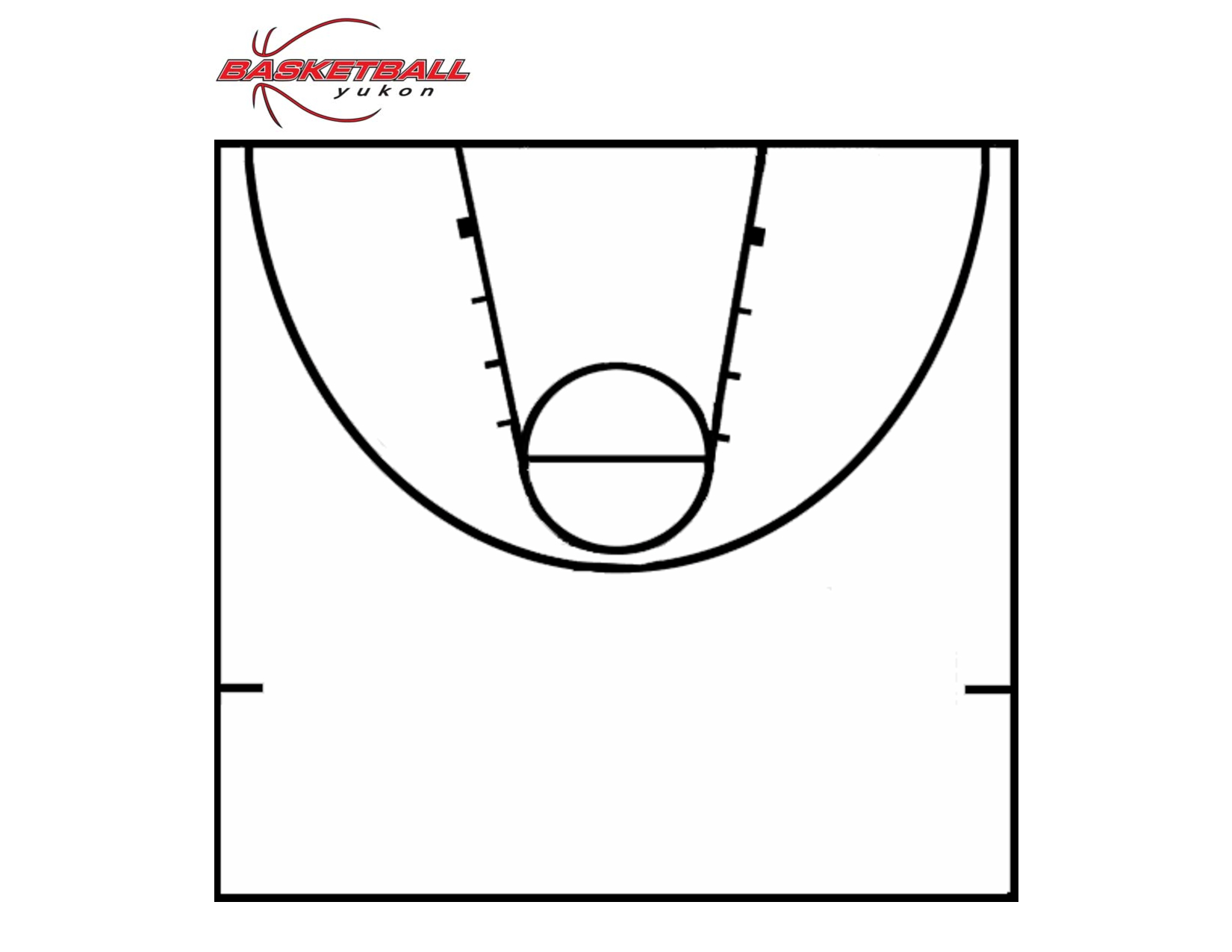 Printable Basketball Court | Clipart Panda - Free Clipart Images throughout Printable Free Printable Half Court Basketball Diagram