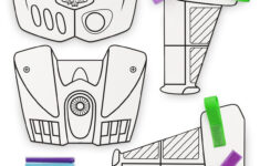 Printable Buzz Lightyear Wings regarding Free Printable Printable Buzz Lightyear Wings Template