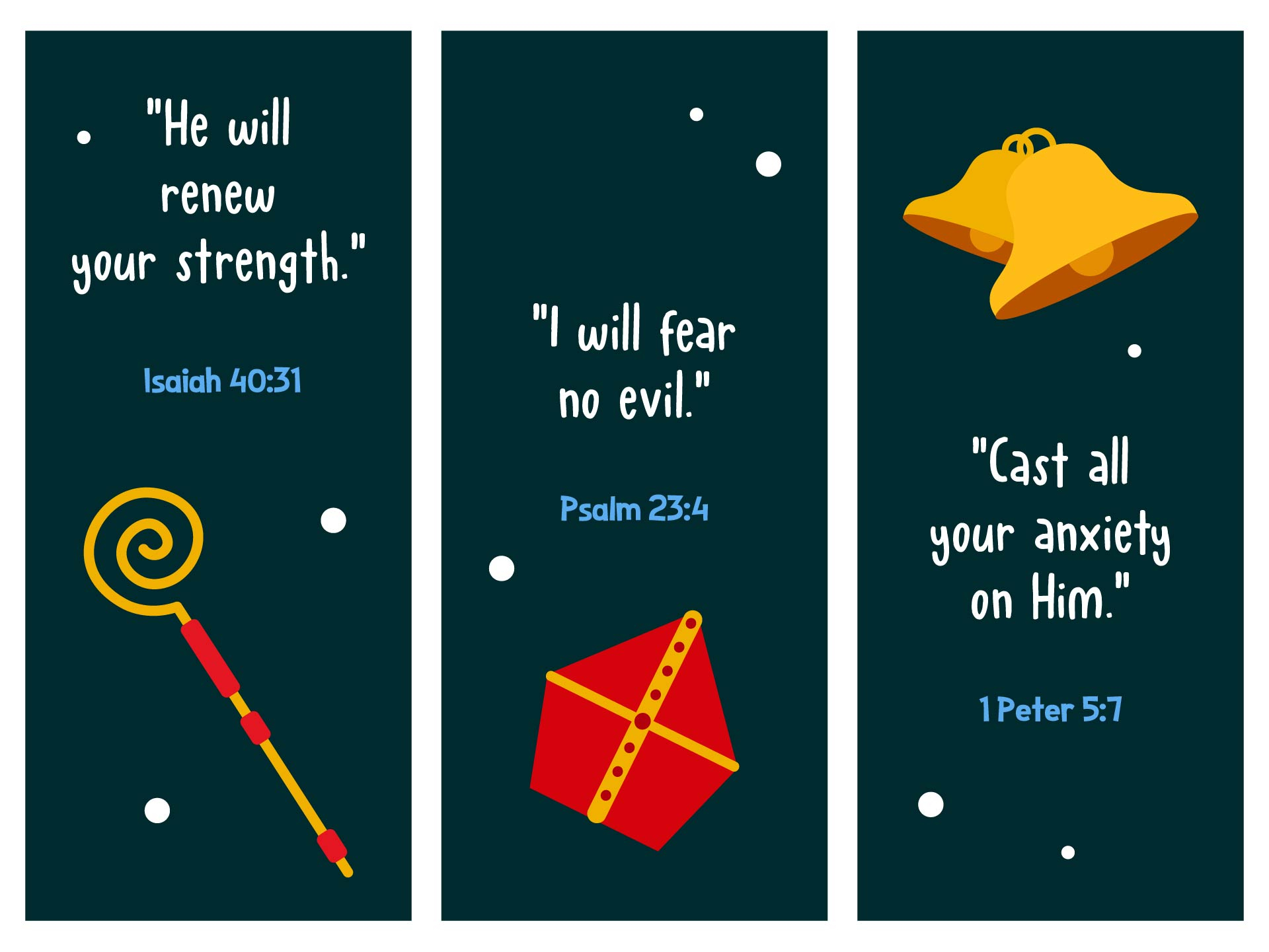 Printable Christian Bookmarks - Printable Party Favors in Free Printable Christian Bookmarks