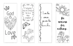Printable Christian Bookmarks – Printable Party Favors throughout Bible Bookmarks Free Printable