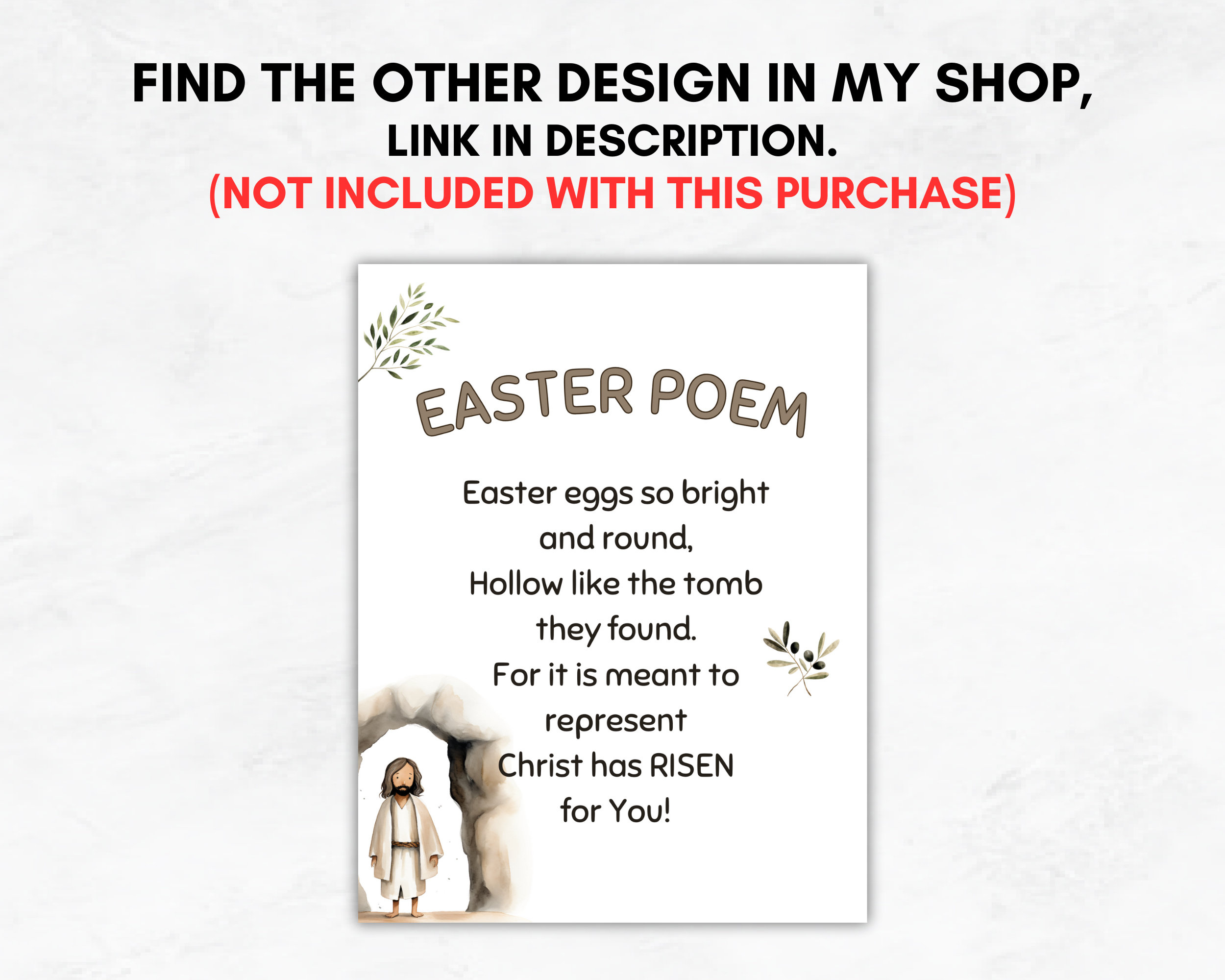 Printable Easter Poem For Kids, Religious Easter Story, Easter pertaining to Printable Black Easter Speeches