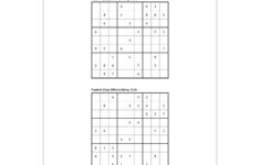 Printable Easy Sudoku Pack: 432 Puzzles For Adults – Volume 1 with Sudoku Printable Puzzles Free