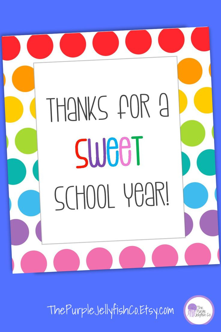 Printable Gift Tag! within Thanks For A Sweet Year Free Printable