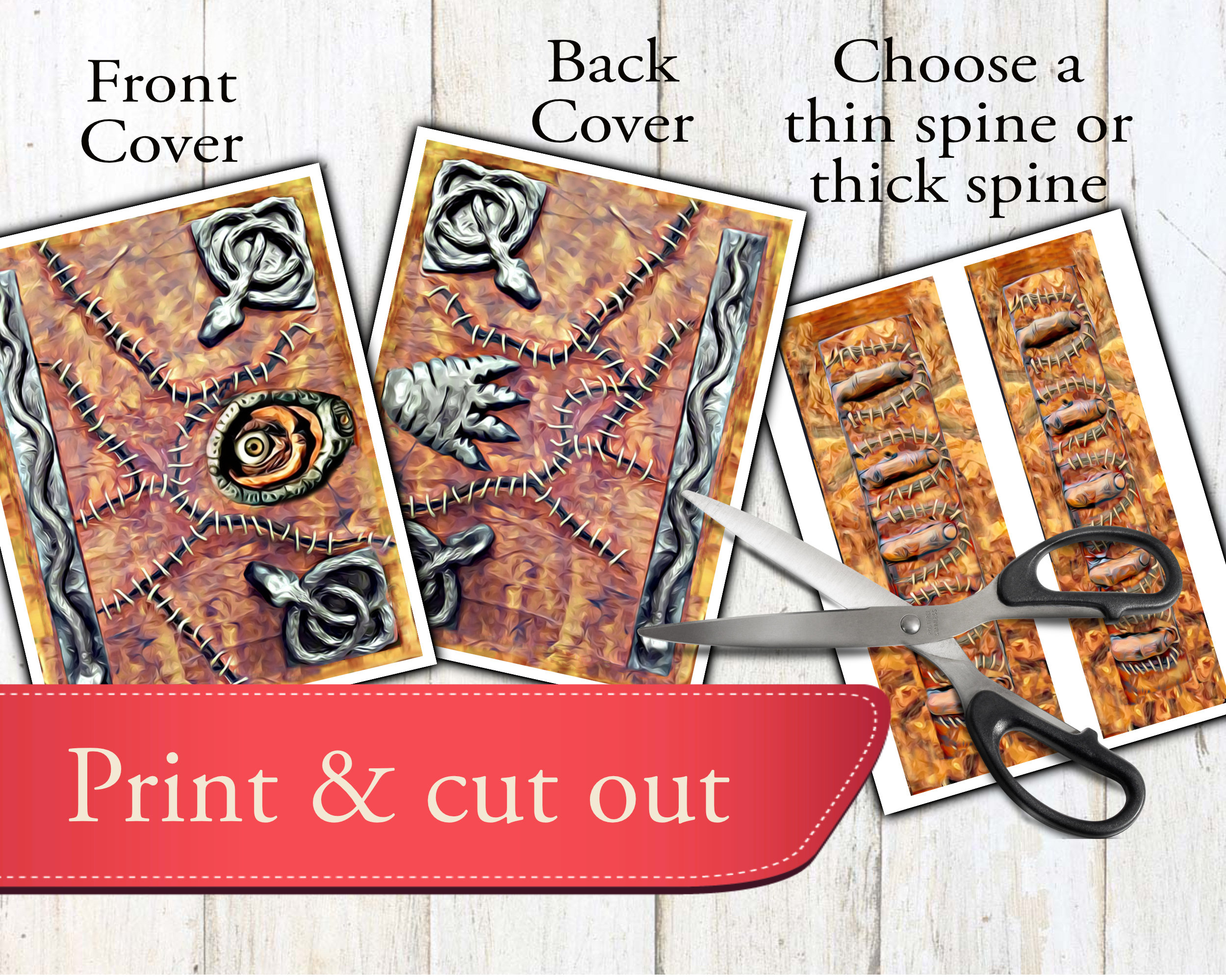 Printable Hocus Pocus Spell Book Cover - Etsy pertaining to Hocus Pocus Book Cover Printable