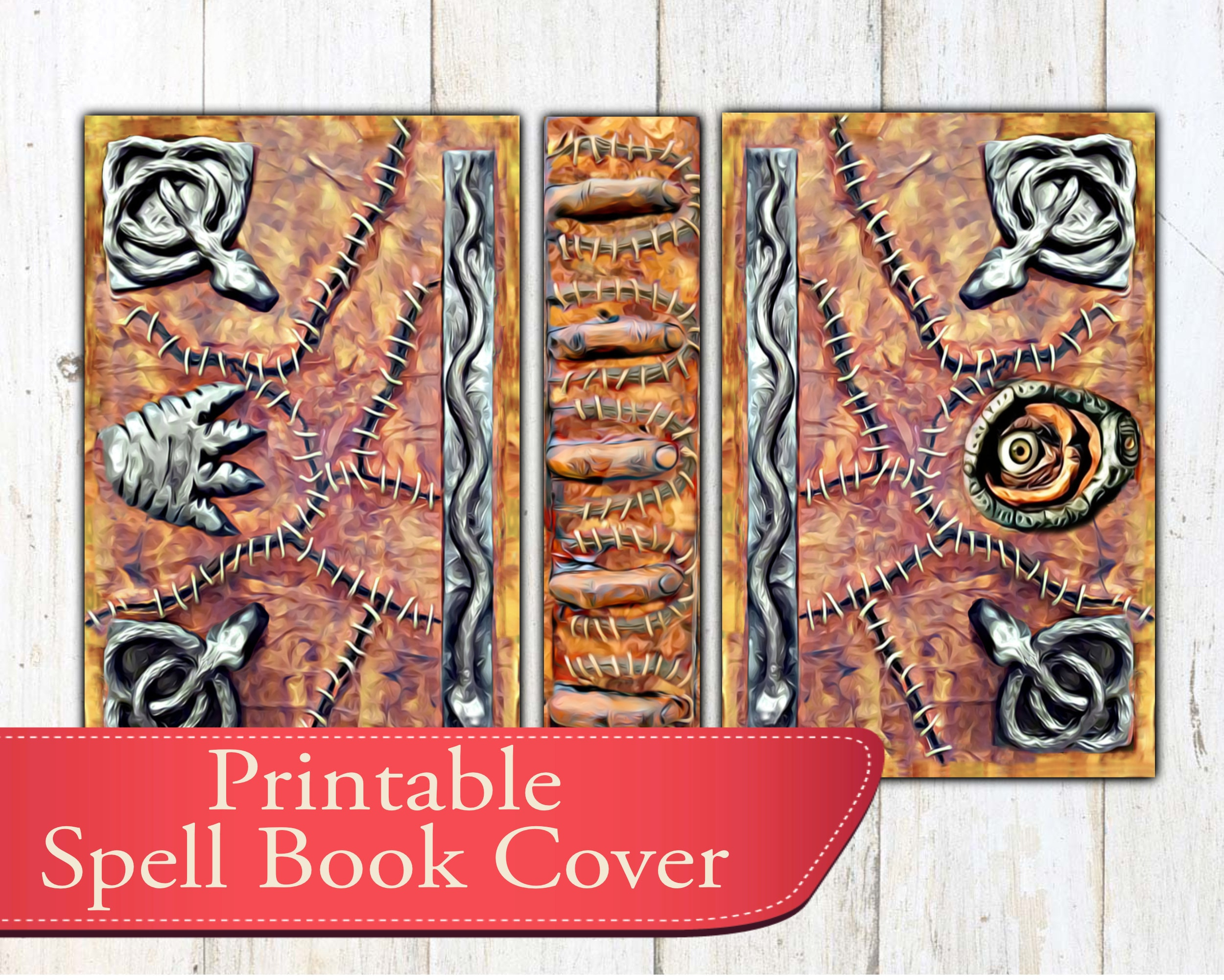 Printable Hocus Pocus Spell Book Cover - Etsy with regard to Hocus Pocus Book Cover Printable